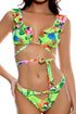 Luli Fama Luli Tropics Reversible High Leg Peek A Boo Ring Bottom